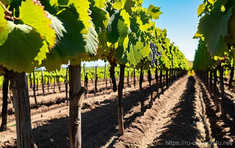 우루과이 와인 투어 - **Uruguayan Tannat Vineyard by the Atlantic Coast:**
    A breathtaking panoramic view of a lush, vi...