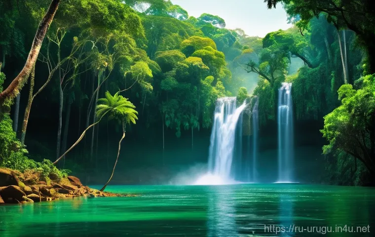 우루과이와 파라과이 차이점 - **Paraguay: Vibrant Market and Guarani Spirit.**
    A lively, authentic open-air market in a bustli...